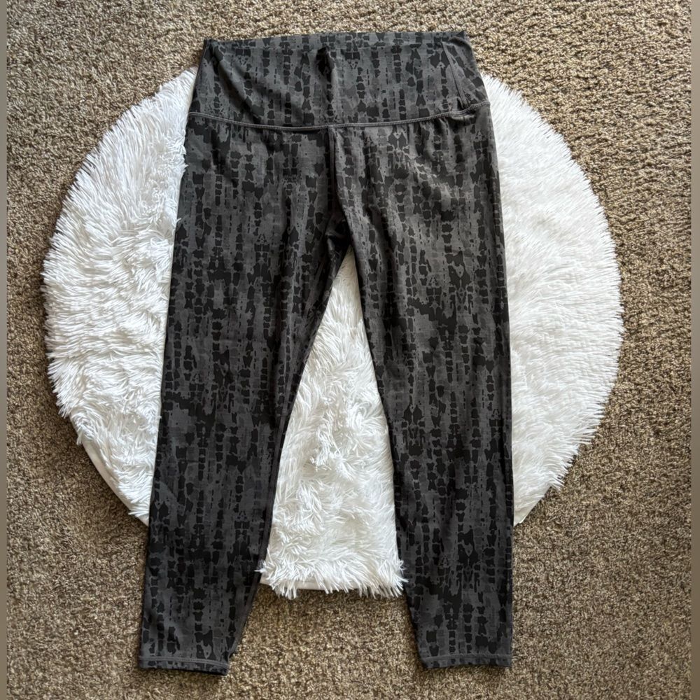 Varley Leggings Gray Black Womens Size‎ XL